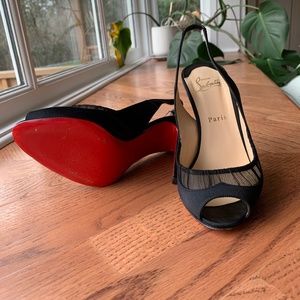 Christian Louboutin Peep-toe Heels